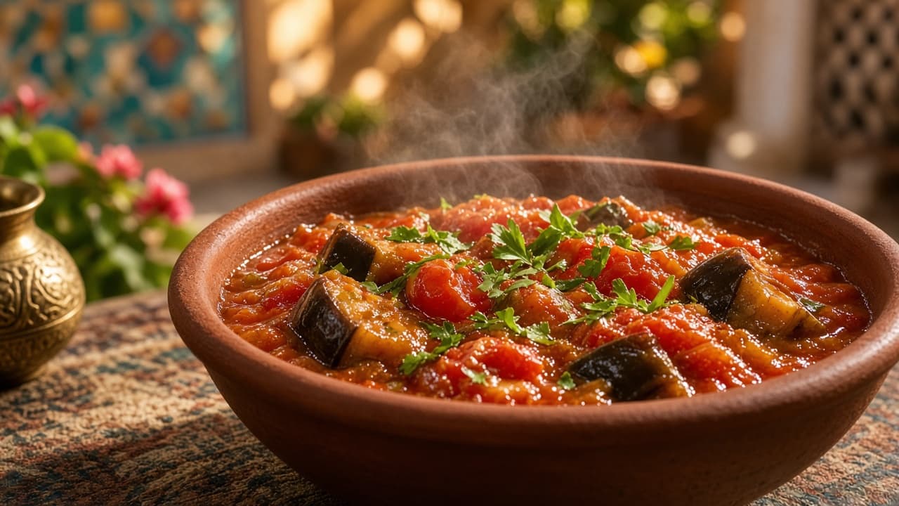 Silk Road Eggplant & Tomato Stew